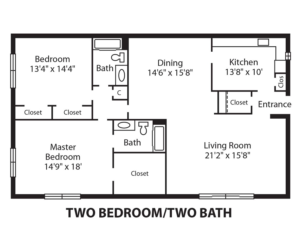 2 Bedroom