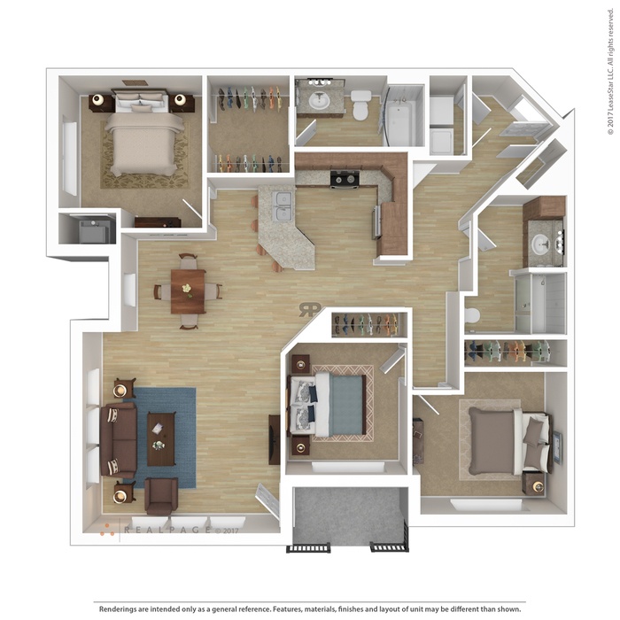3 Bedroom / 2 Bath