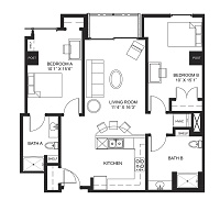 2 Bedroom