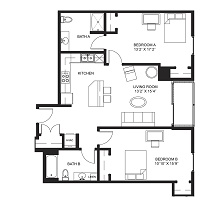 2 Bedroom