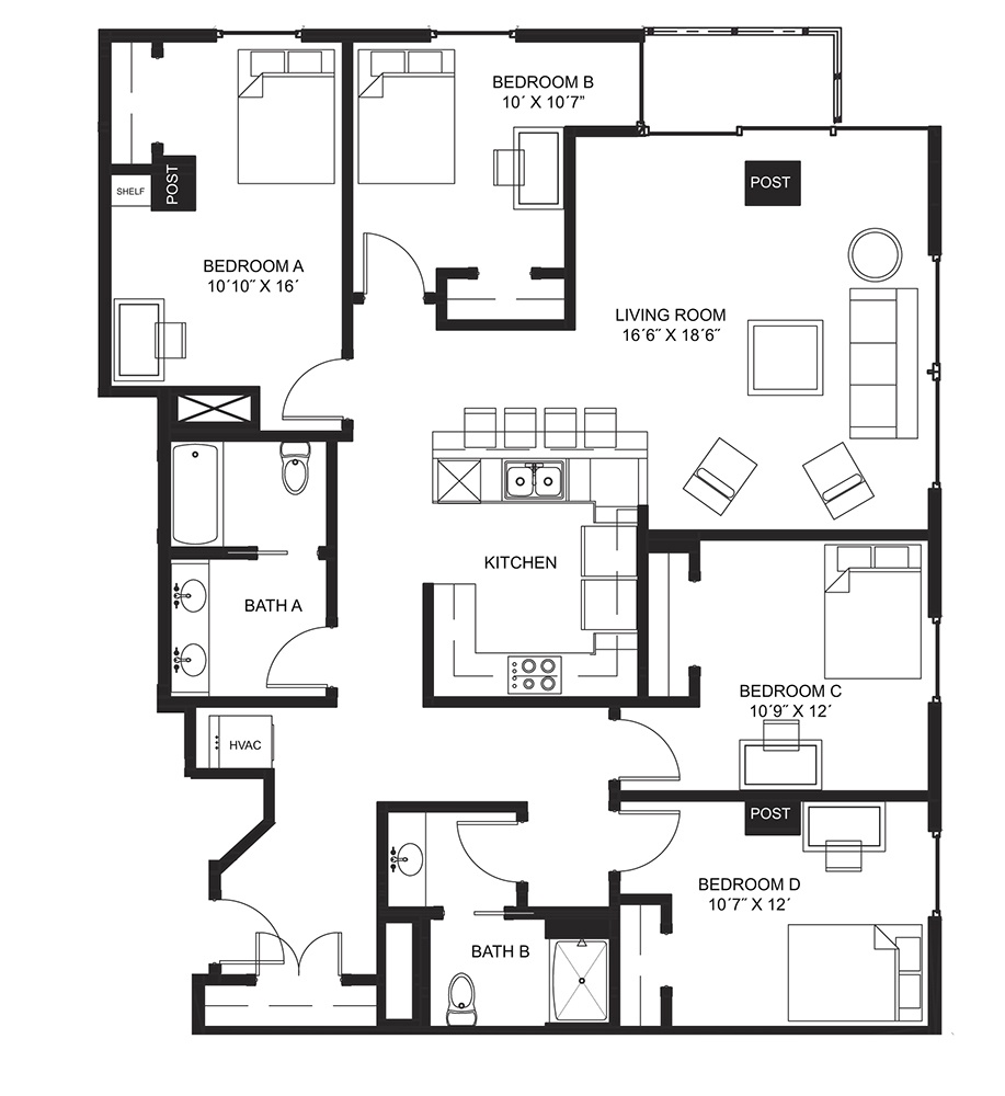 4 Bedroom