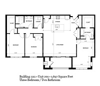 3 Bedroom / 2 Bath