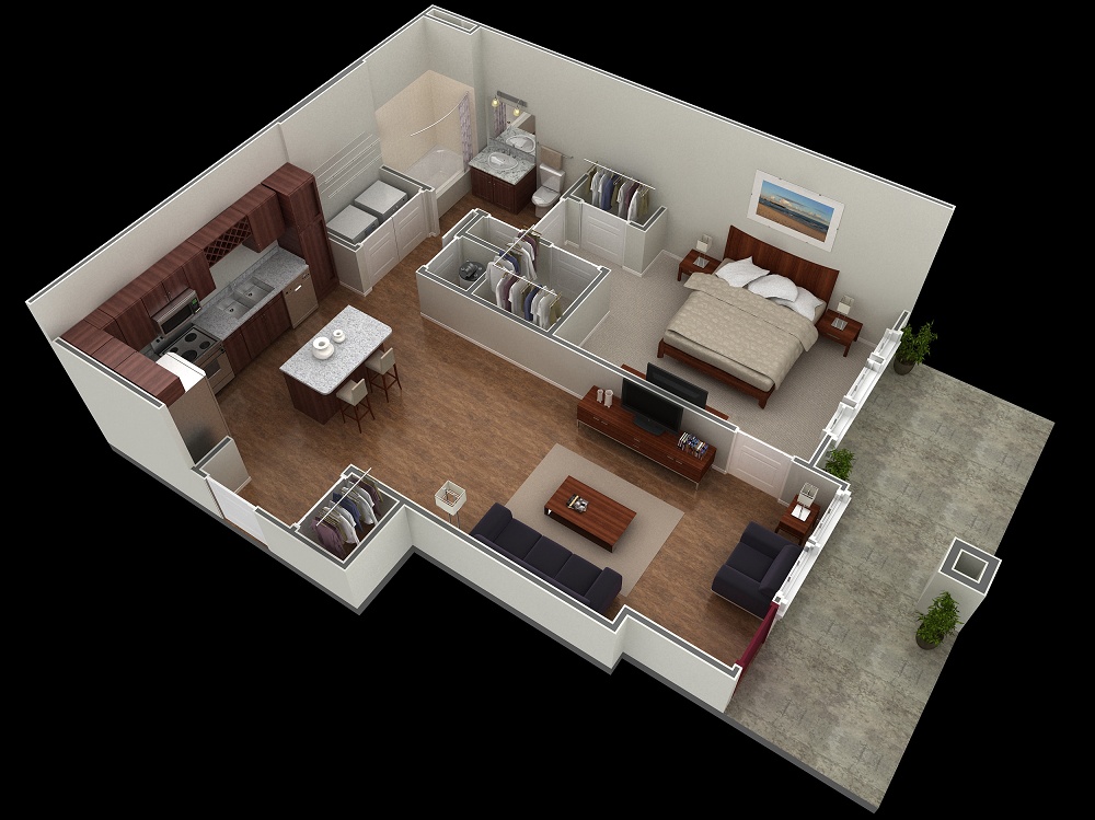 Designer Courtyard