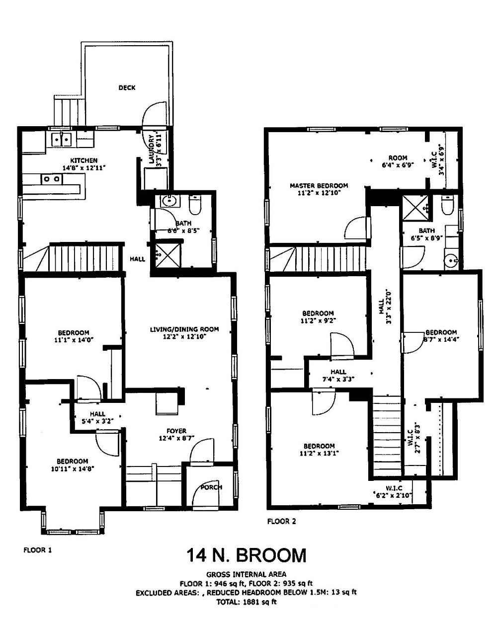 6 Bedroom / 2 Bath