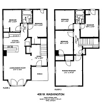 6 Bedroom / 2 Baths