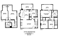 5 Bedrooms / 2 Baths