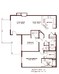 Larger 2 Bedrooms / 2 Baths + Fireplace