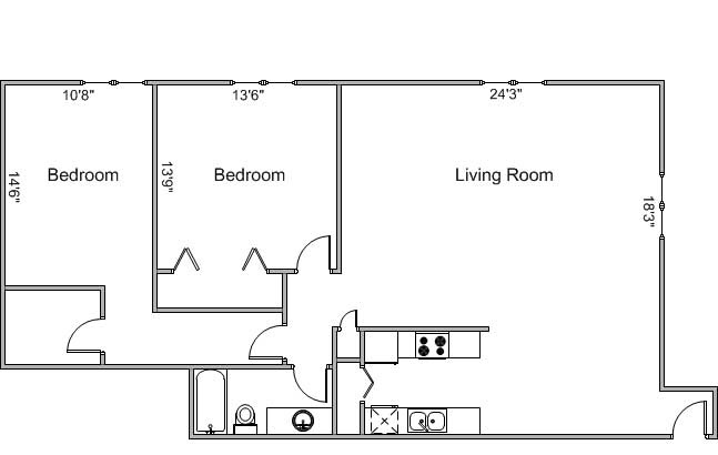 2 Bedroom