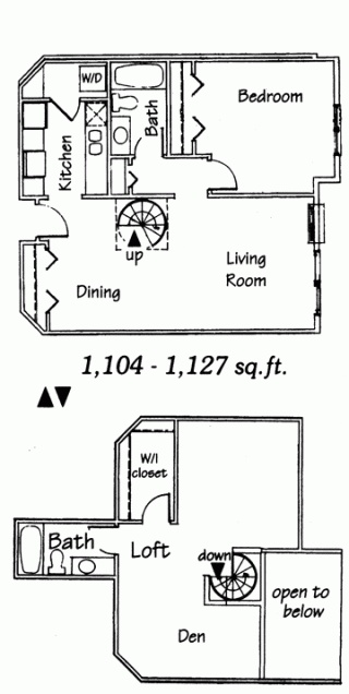 2 Bedroom Loft