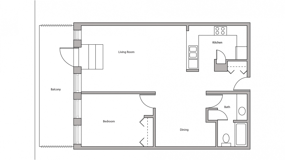 Apts 302, 303