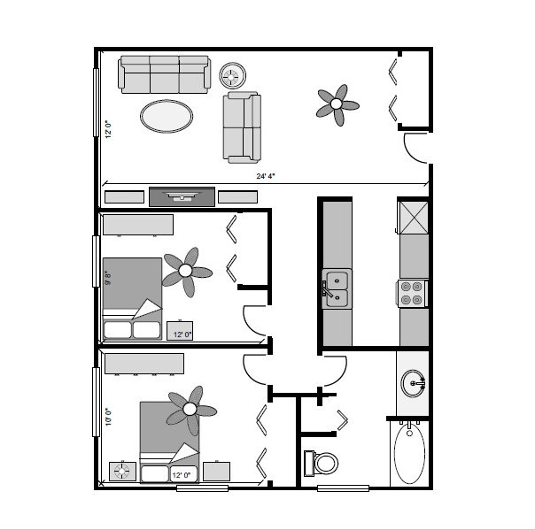 2 Bedroom