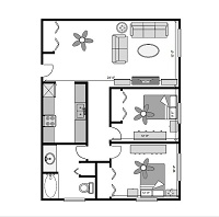 2 Bedroom