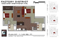 2 Bedroom / 2 Bath
