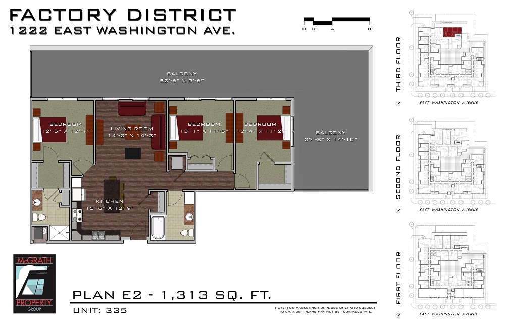 3 Bedroom / 2 Bath