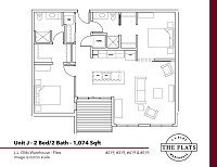 2 Bedroom / 2 Bath (Flats)