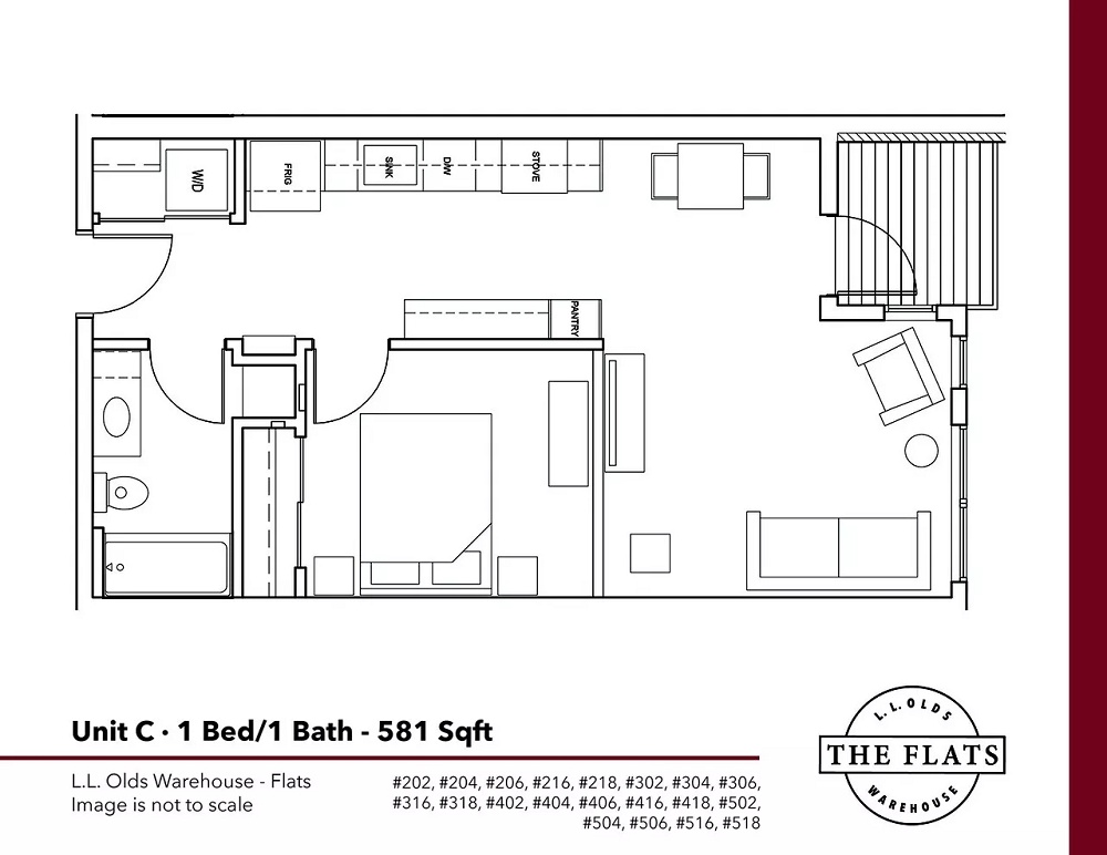 1 Bedroom (Flats)