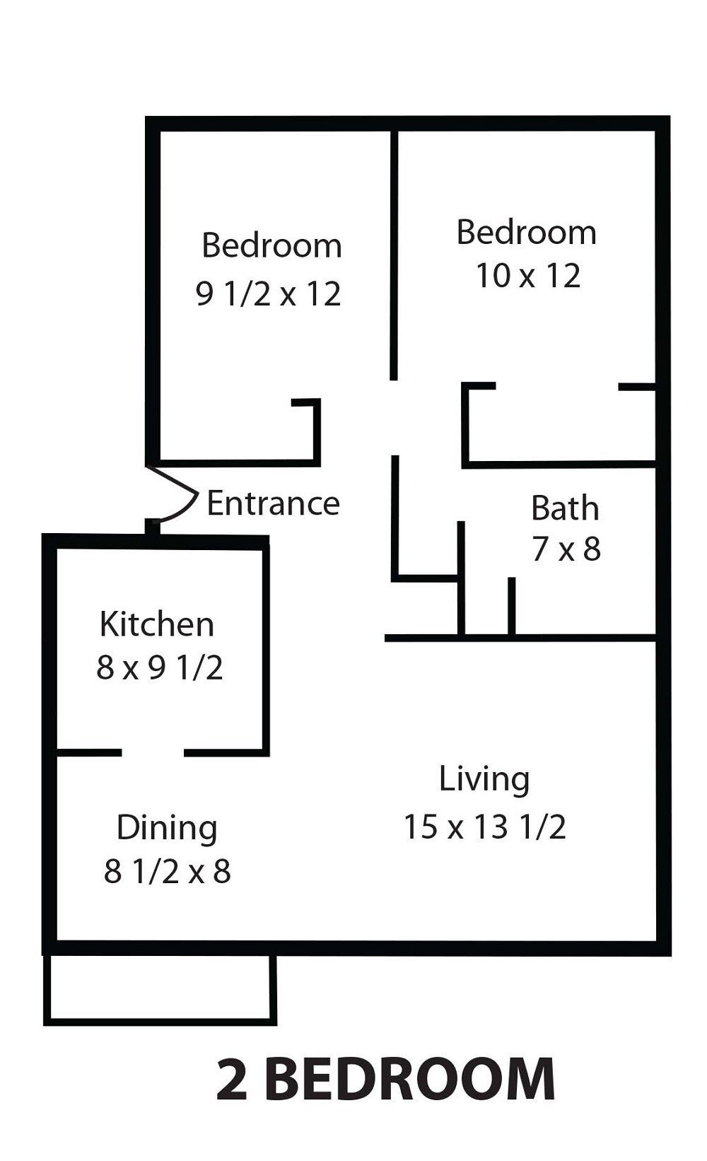2 Bedroom