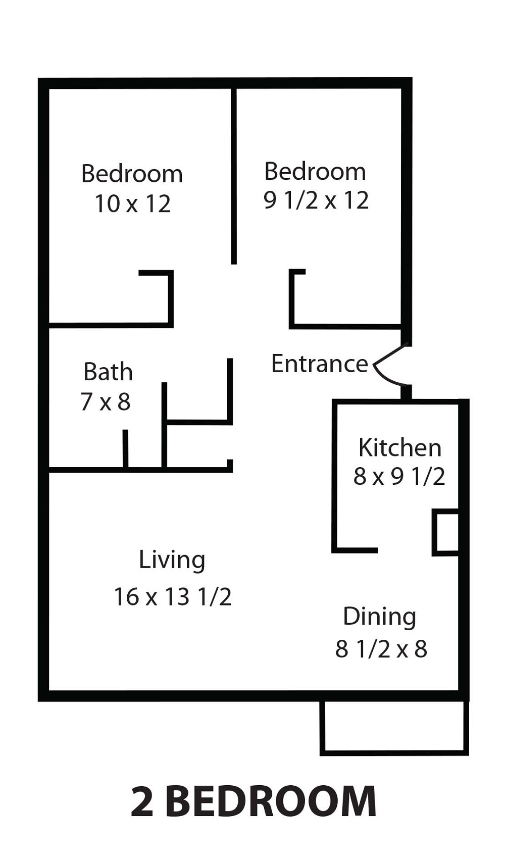 2 Bedroom