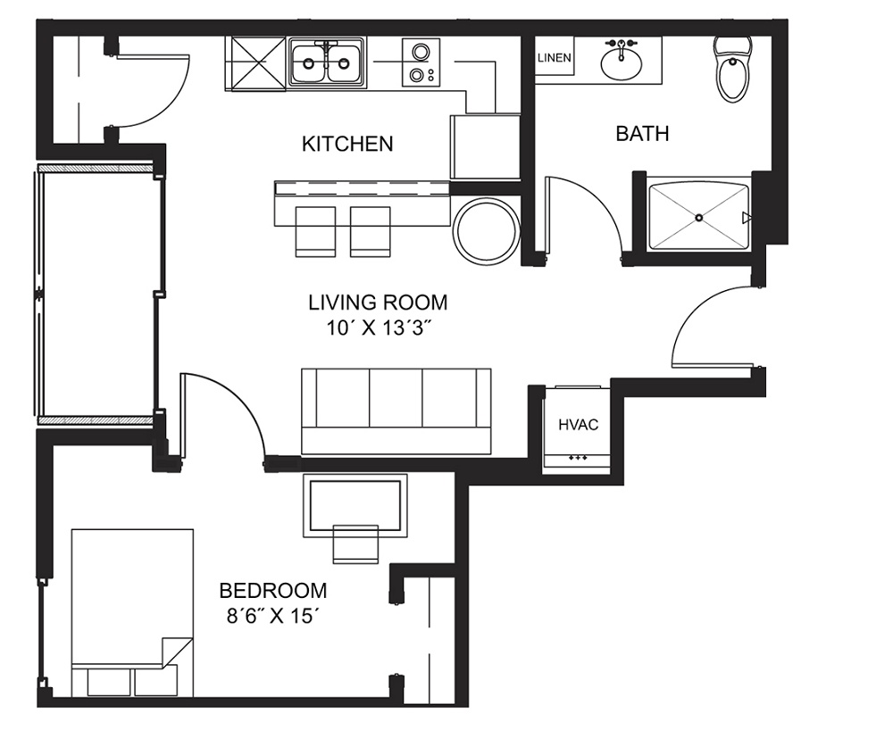 1 Bedroom