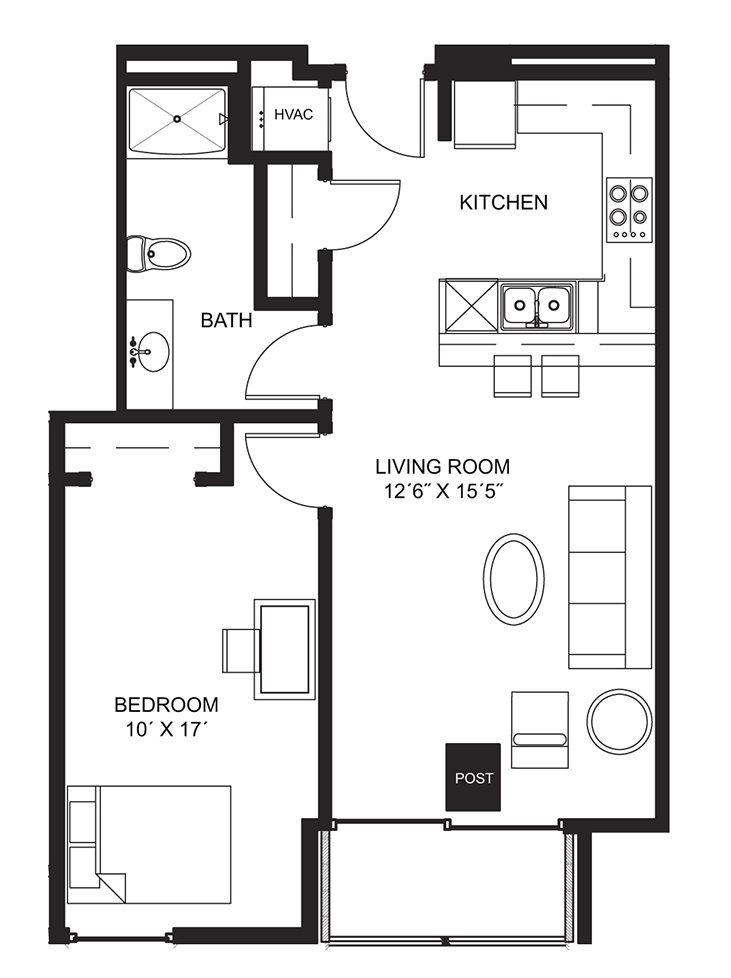 1 Bedroom