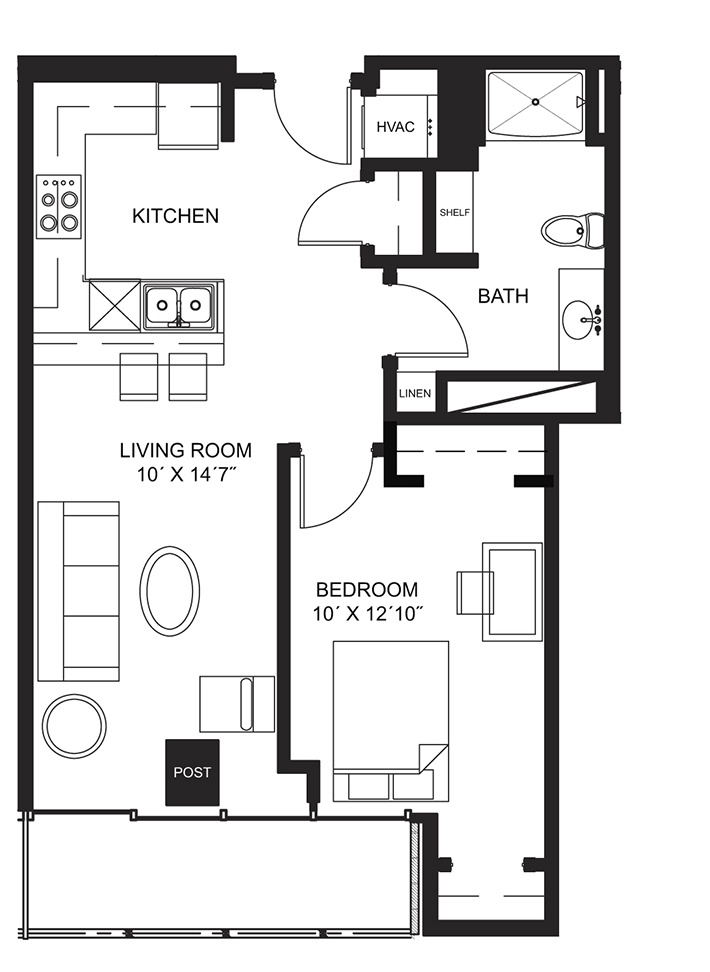 1 Bedroom