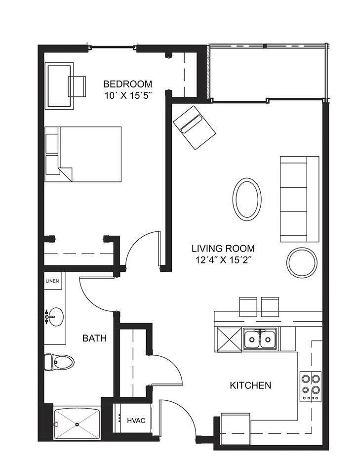 1 Bedroom