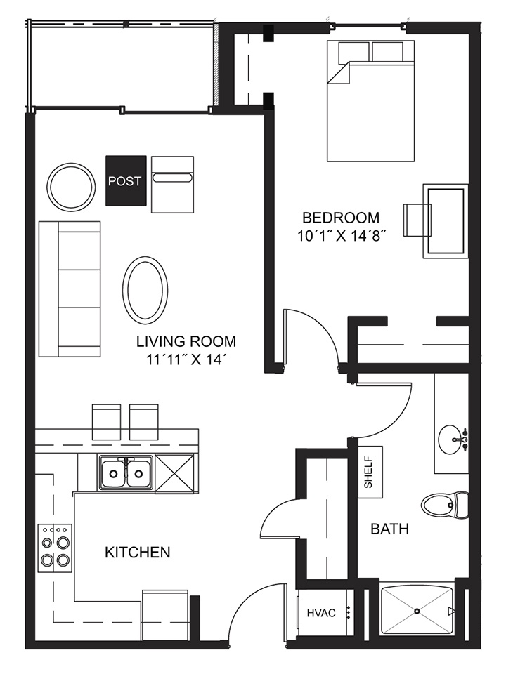 1 Bedroom