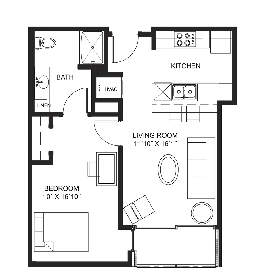 1 Bedroom
