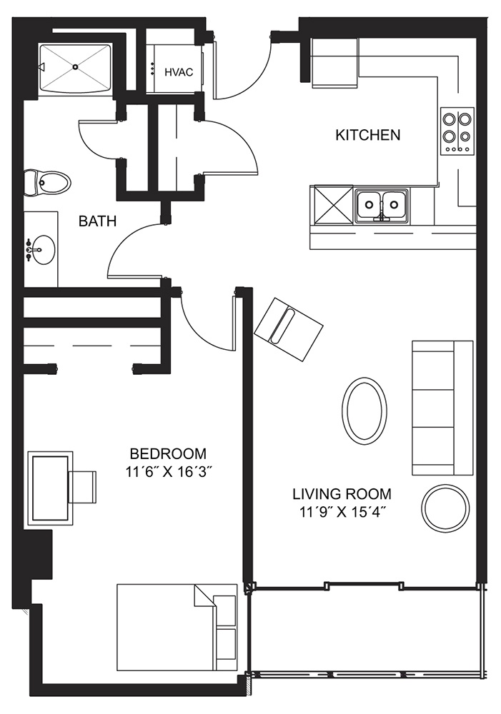 1 Bedroom