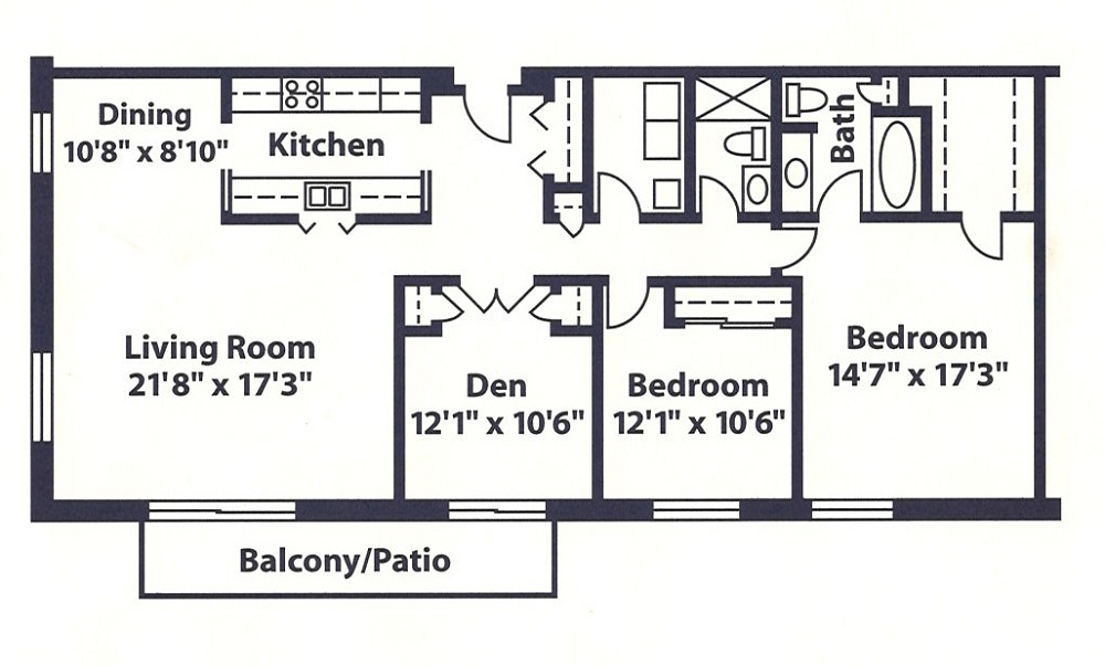 3 Bedroom / 2 Bath