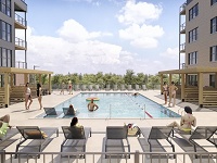 The Standard Madison - Resort Style Pool - North Courtyard