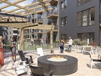 The Standard Madison - South Courtyard Firepit