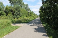 Nature's Retreat Apts. - Cannonball Bike Path in Back Yard