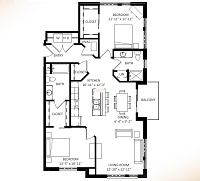 2 Bedroom / 2 Bath