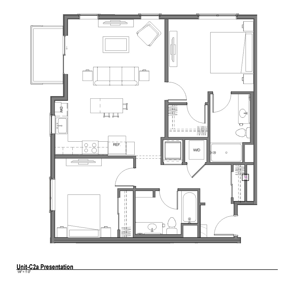 2 Bedroom