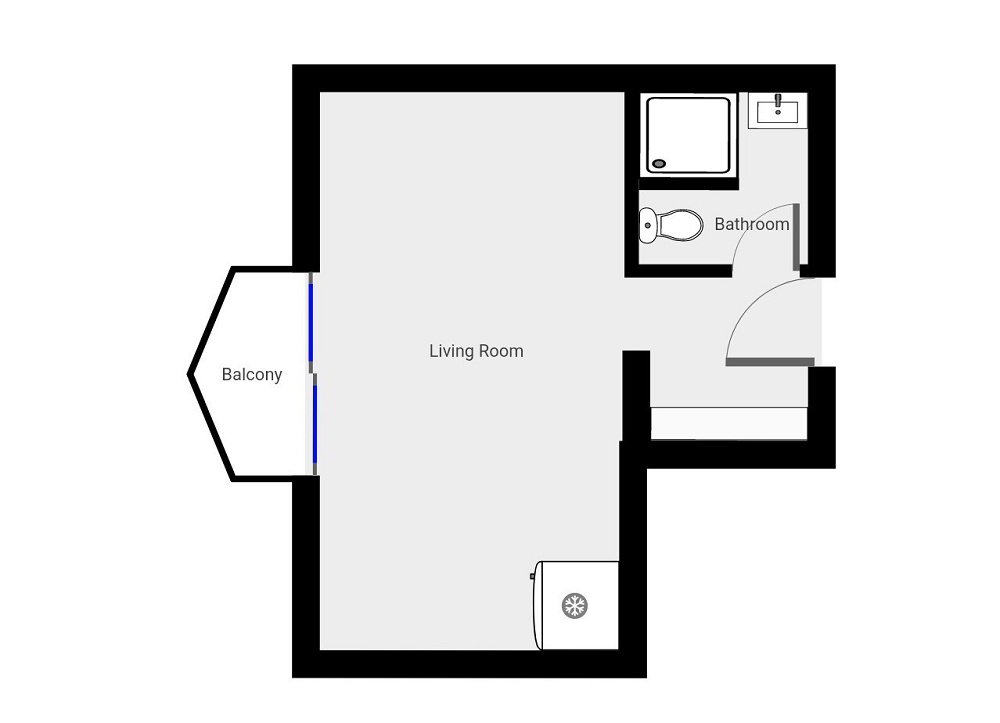 Deluxe Studio with Balcony