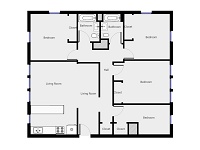 4 Bedroom / 2 Bath