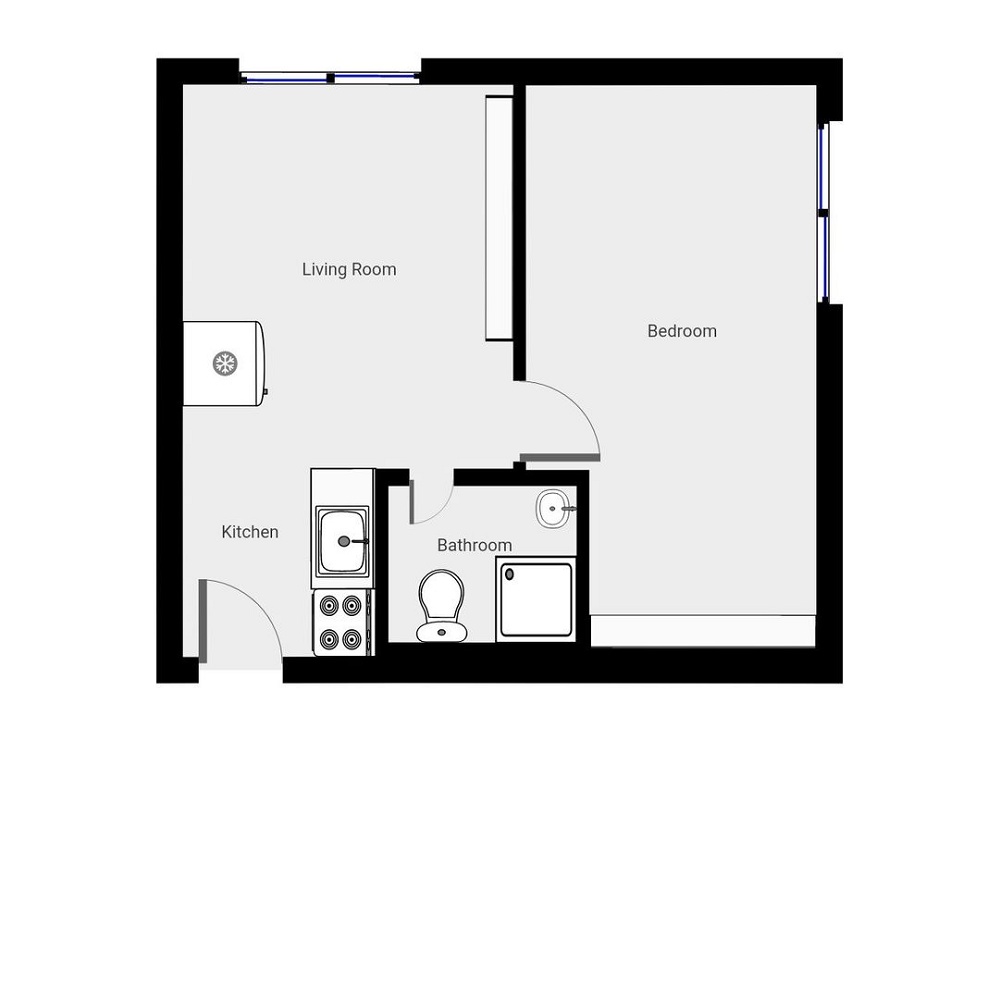 1 Bedroom/1 Bath