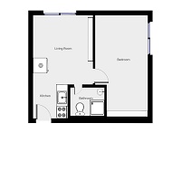 1 Bedroom/1 Bath