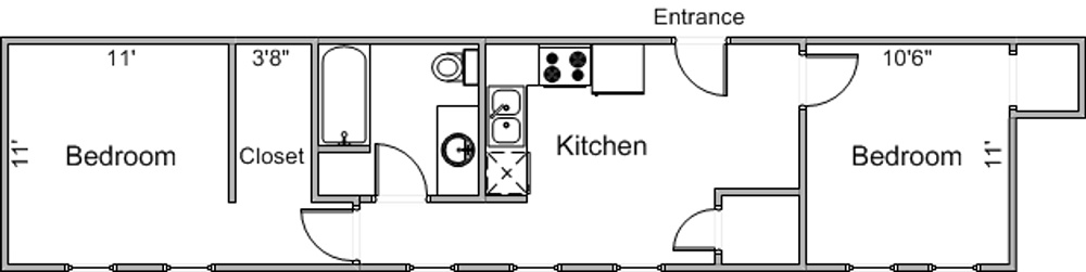 2 Bedroom
