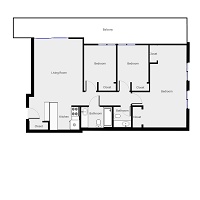 3 Bedroom/1.5 Bath