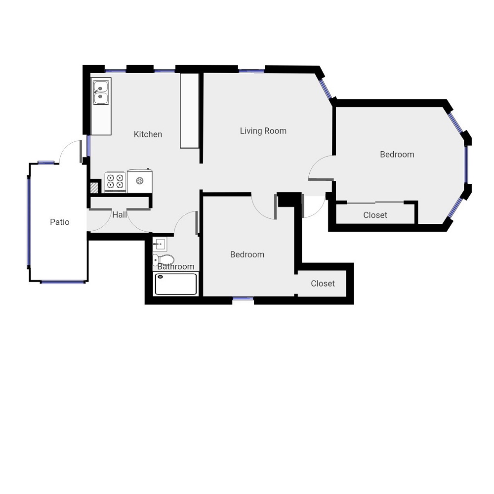 2 Bedroom