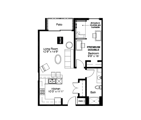 1 Bedroom