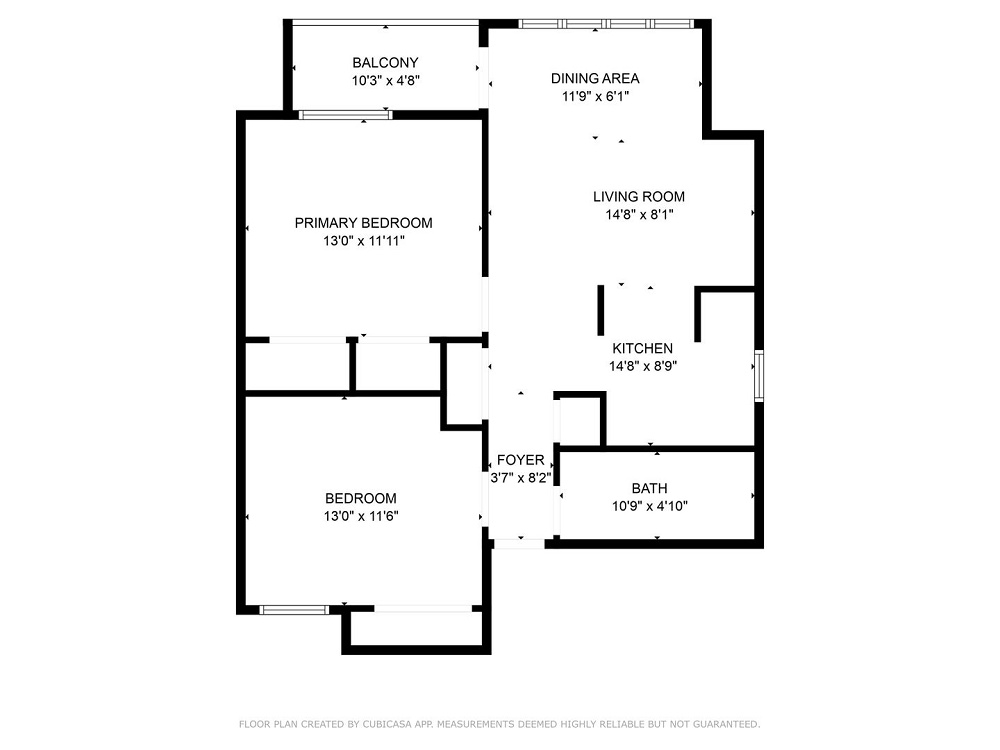 2 Bedroom + Balcony