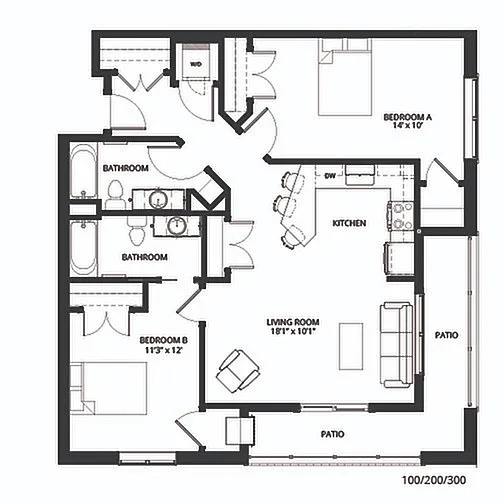 2 Bedroom
