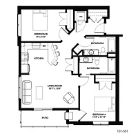 2 Bedroom