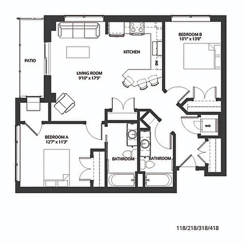 2 Bedroom