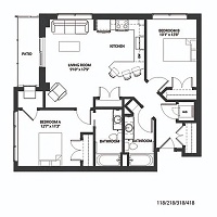 2 Bedroom