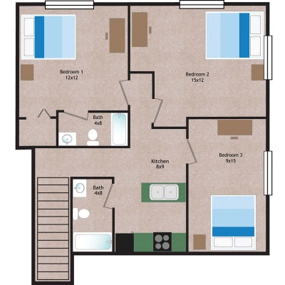 3 Bedroom