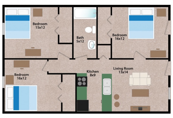 3 Bedroom